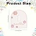 Monthly Baby Milestone, Wooden Floral Monthly Milestone, Baby Announcement Sign, Hello World Newborn Signs Cards, Newborn Photography Props, Document Your Baby's Growth