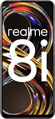 (Refurbished) realme 8i (Space Black, 4GB RAM, 64GB Storage), Medium