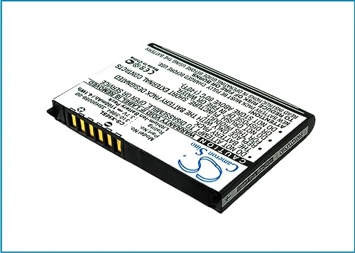 LIONX Lithium-ion Battery for PDA, Pocket PC CS-X50SL Axim X50 Axim X50V Axim X51 Axim X51V 310-5965 U6192 1100mAh / 4.07Wh 3.7v Black 51.80 x 38.80 x 6.32mm - Thumbnail 2