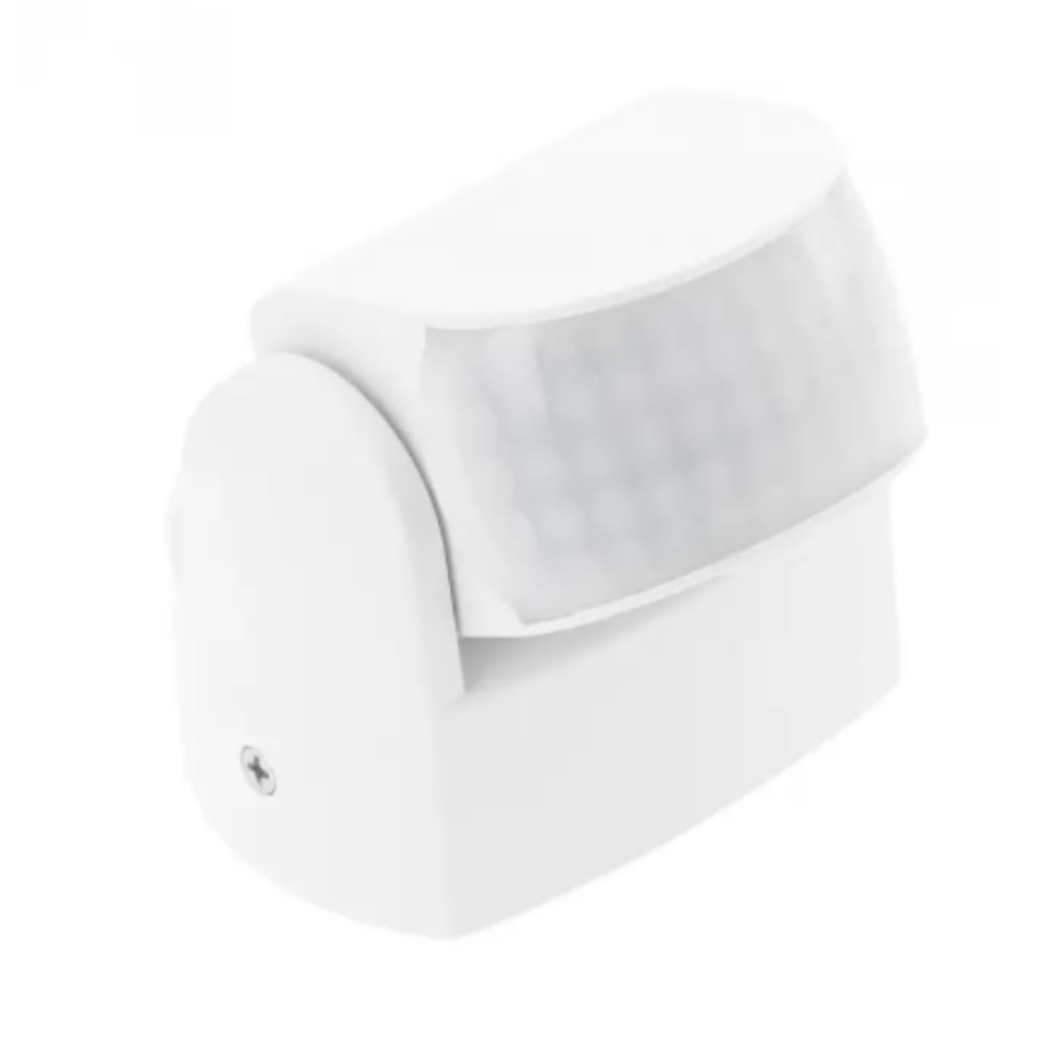 Motion Sensor Outdoor PIR Infrared Black/White 360 Degree Manual Override IP65 (White)