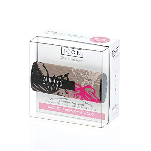 Millefiori Milano Auto Parfum Magnolia Blossom & Wood (Textile Floral)