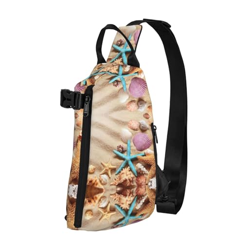 Sac de poitrine de sport drapeau américain OdDdot, sac à bandoulière femme et homme