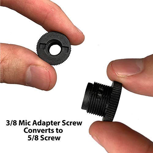 Chromacast Pro Series 38" Scissors Arm Adjustable Microphone Desk Stand With Boom Suspension, Includes Mic Clip (Cc-Sdmic-Stand-38) #TOP5