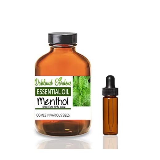 Oakland Gardens Cool Liquid Menthol Essential Oil - 100% Pure Therapeutic Grade Essential Oil, You Choose Size (1 oz)