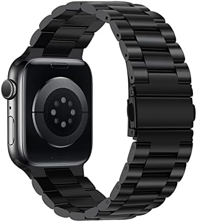 Tasikar Straps Compatible with Apple Watch Strap 49mm 45mm 44mm 42mm Premium Stainless Steel Metal Replacement Strap for Apple Watch Ultra Series 8 7 (45mm) SE 6 5 4 (44mm) 3 2 1 (42mm)