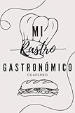 Cuaderno 'Mi rastro gastronómico': Regalo para los apasionados de la cocina Aesthetic