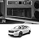 YEE PIN Kompatibel mit Skoda Enyaq iV 2021 2022 2023 2024 Aufbewahrungsbox Mittelkonsole Organizer Tray für Enyaq iV Armlehne Organizer Zubehör Interieur Zentrale Steuerung (Schwarz)