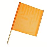 Mutual Industries 14975-36-24 Heavy-Duty Mesh Safety Traffic Warning Flag, 24
