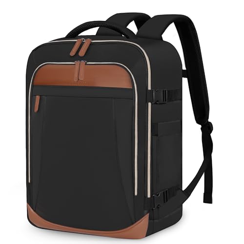 TILYMOL Travel Backpack for Women & Men, 15.6 inch Laptop Bag Flight Approved, Large Carry On Anti-theft Backpack for Travel Work Business Weekender