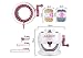 cdbz Knitting Machine,22 Needles Knitting Machine,Smart Weave Knitting Round Loom Knitting Machines Knitting Board Rotating Double Knit Loom Machine Kit for Adults/Kids DIY Knit Scarf Hat Sock B