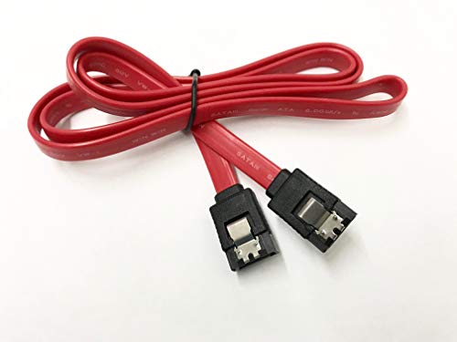 Micro SATA Cable 7-Pin Rojo para Disco Duro SSD miniatura 2