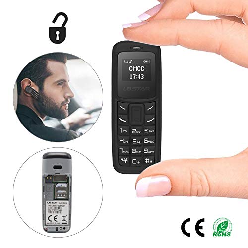 Unlocked Bluetooth Mini Mobile Phones-BM30 GSM Bluetooth Handset Phone Earphone Dialer Support Nano