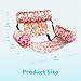 Sloosh Pool Floats Chairs Adult, 2 Packs Inflatable Pool Lounge Chairs,Blow up Hammock Pool Noodles Floats for Adults,Flower Pattern Floating Water Chair for Pool Lake River(Tropical Flowers)