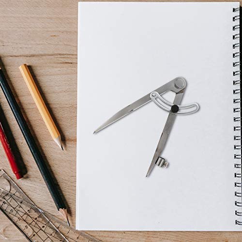 ULTECHNOVO Divisor de Aço Caranguejo Bússola de Couro Bússola de Espaçamento Ajustável Diy Wing Divi