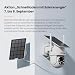 CZEview 2K Überwachungskamera Aussen Solar, 360° Kamera Outdoor Akku