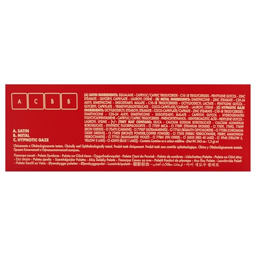 Holiday Land Eyes Palette - 002 by Pupa Milano for Women - 0.183 oz Eye Shadow, Cranberry, 5.41 ml (Pack of 1) - Image 3