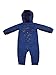 Nike Infant All Day Play Fleece Coveralls (3-6 Months, Light Photo Blue (56C732-B8C) / Black/Black)