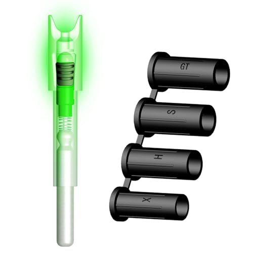 Encoches lumineuses G CosiComu pour mini boulons d'arbalète de diamètres 0.165 à 0.246, lot de 6