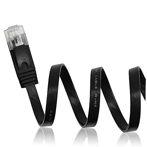 Cable Ethernet Plano Cat6 LAN 15m Angoily Patch Cord miniatura 1