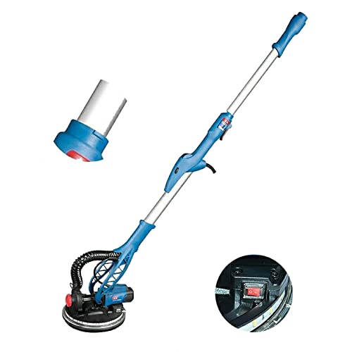 Gipsplaatschuurmachine, opvouwbare telescopische wandschuurmachine 1050W, 600-2600rpm Snelheid 6 Instelbare snelheid 6… - Afbeelding 5