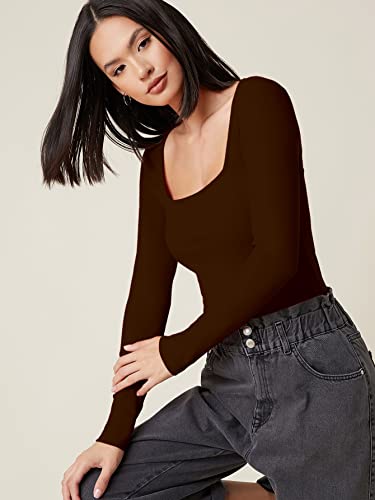 Image of Aahwan Women's & Girl's Solid Long Sleeve Polyester Slim Fit Top