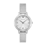 Emporio Armani レディース 三針 ステンレススチールウォッチ、AR11584