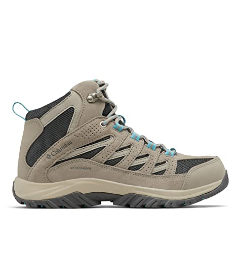 Columbia womens Crestwood Mid Waterproof Boot Hiking Shoe, New Olive, 9.5 US