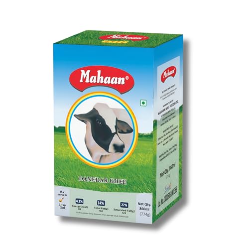 Image of Mahaan Danedar Ghee, 860ml, 774g