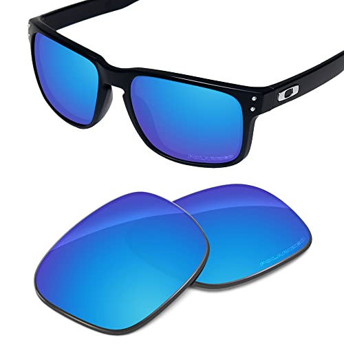 Tintart Performance Replacement Lenses Compatible with Oakley Holbrook OO9102 Polarized Etched-Sky Blue