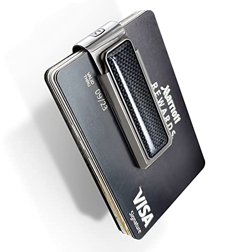 Image of M-Clip Money Clip - Minimalist Slim Wallet Alternative for Front Pocket Carry - Cash and Credit Card Holder for Men
