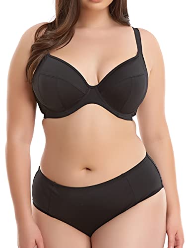 Elomi Plus Size Essentials Plunge Bikini Top4