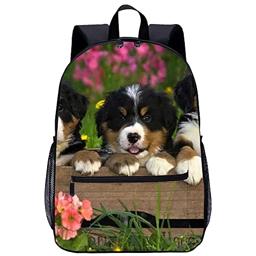 Sac à dos collège motif chien, le cadeau idéal pour homme et femme