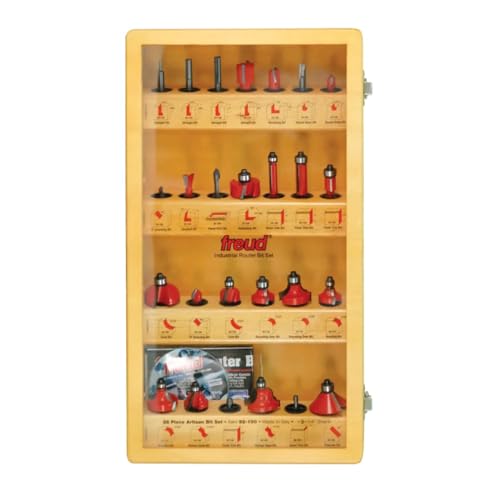 Freud 92-100 26 Piece Artisan Router Bit Set