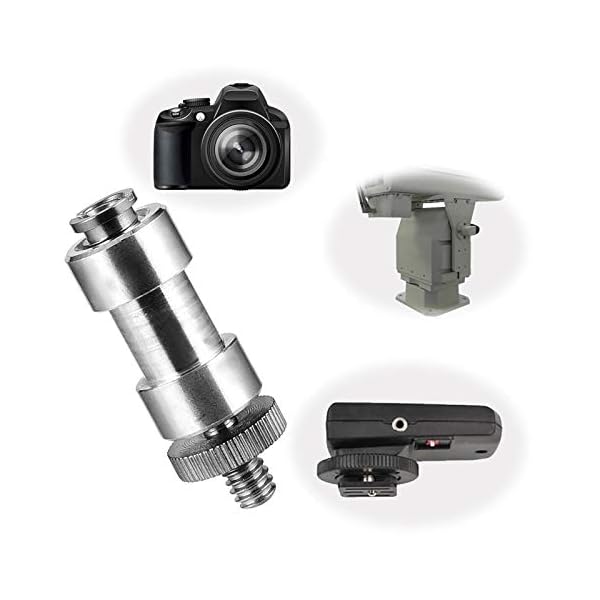 20 STK Kamerahalterung Schrauben 1/4 bis 1/4, 1/4 bis 3/8 Zoll Adapter Konverterschraube mit Gewinde für Stativ… – Bild 5
