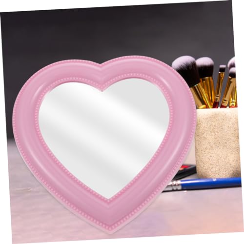 Espejo de maquillaje corazón 3 piezas Didiseaon miniatura 6
