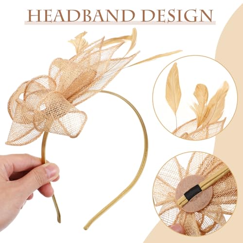 Chapeau Vintage Serrage-Tête pour Célébrations et Accessoire Cheveux - 6
