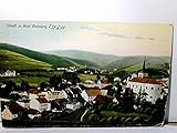  Stadt u. Bad Reinerz / Duszniki-Zdrój / Polen. Alte Ansichtskarte / Postkarte farbig, gel. ca 1914. Panoramablick über den Ort und das Umland, ehem. dt. Ostgebiete