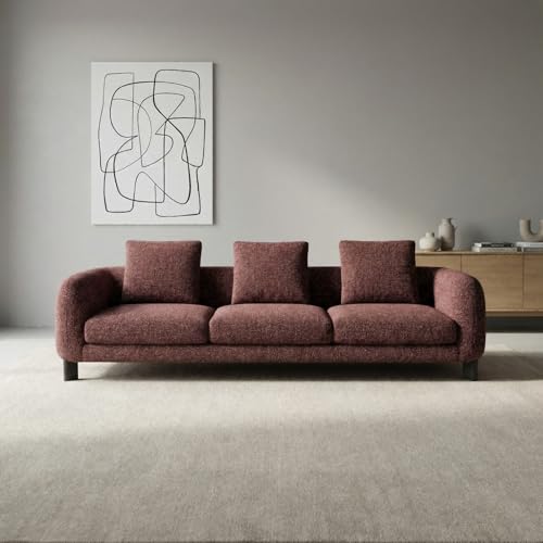 DJJXfhome Modern Minimalist Sofa, Italian Wabi Sabi Living Room Couch,