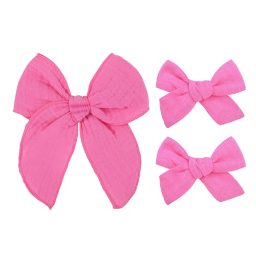 Pince à cheveux anti-glisse en tissu mat pour bébé et fille