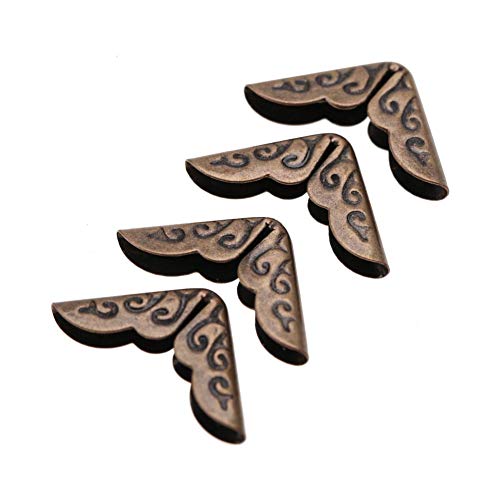 50pcs Scrapbooking Photo Mounting Corners Book Albums Menus Notebook Folder File Corner Protectors(C086 Bronze)