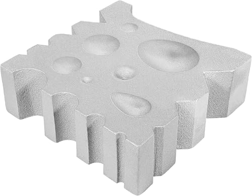 CTcar Premium Schmiedeblock 23kg | Schwerer Ambossersatz aus duktilem Eisen | Für Biegen, Stanzen, Formen | Schmiede, Metallbearbeitung