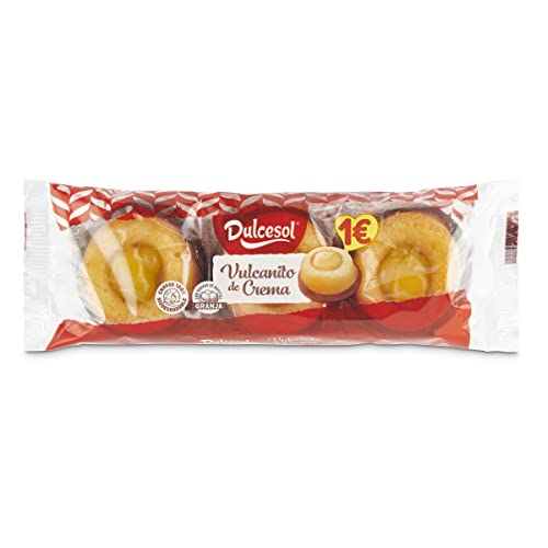 Dulcesol Vulcanitos de Crema, 143g