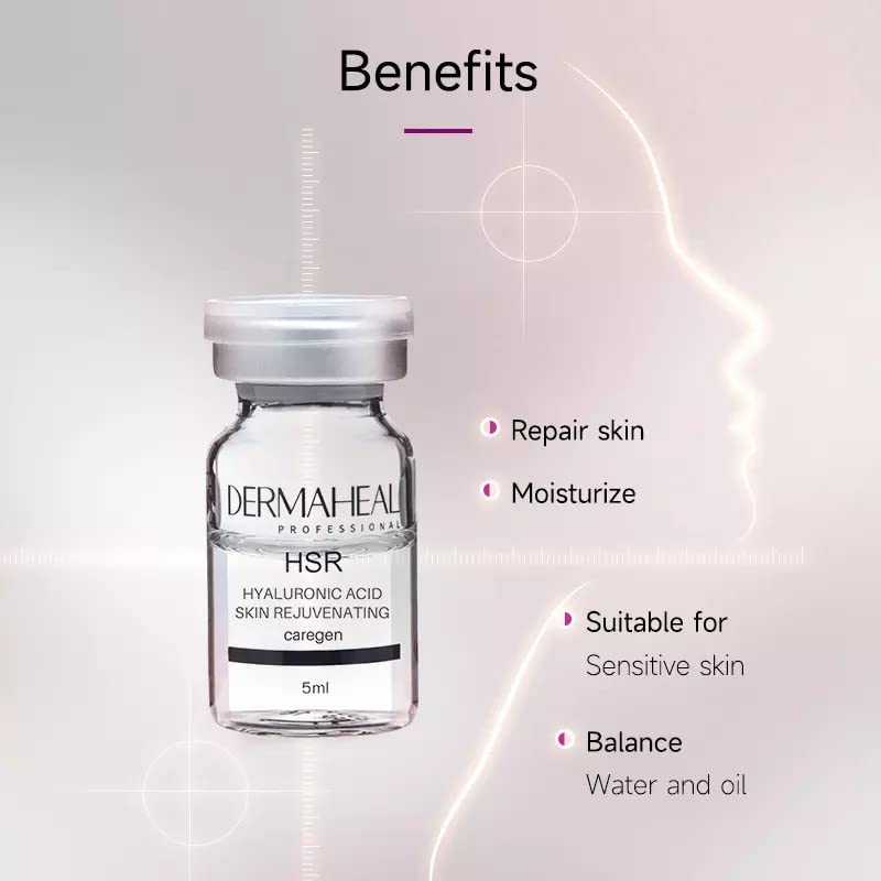Dermaheal HSR Solution | Hyaluronic Skin Rejuvenating Solution | Repair Skin | Moisturize | Balance Oil and Water