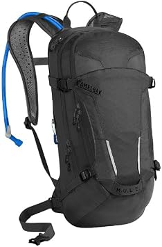 CamelBak M.U.L.E. Mountain Bike Hydration Backpack, Stable Ride Fit with 100oz Crux Reservoir, Black