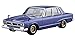 Aoshima 1/24 Scale Kit 58367 The Model Car 046 Nissan GC10 Skyline 2000GT-R 1971