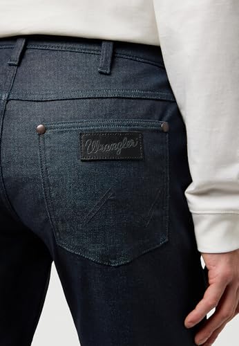 WRANGLER - Jeans Herren - Regular Straight Fit - Greensboro - Indigo Coated – Ansicht 5