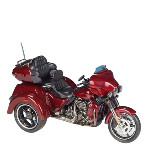 Moto Harley Davidson 2021 CVO Tri Glide miniature en alliage 1:12 pour décorer votre bureau
