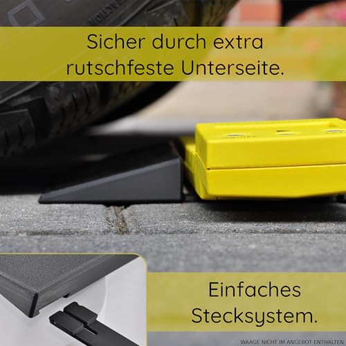 Auffahrrampe passend für Reich Berger Caravan Weight Control Wohnwagenwaage Wohnwagen Anhänger Wohnmobil Auto Easy Driver CWC Rampe Camping Fahrzeugwaage Camper