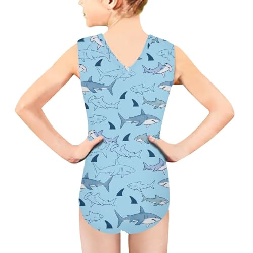 Image of Girls Swimsuit 3-14Y One Piece Swimwear Sleeveless Girls Bathing Suit