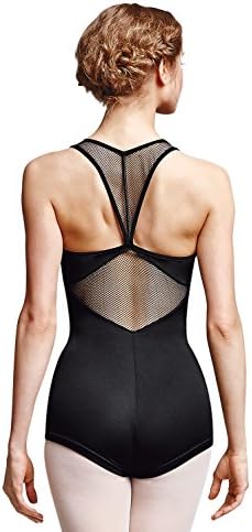 Bloch U7740 Diamon Mesh Racer Back Tank Unitard (Small)